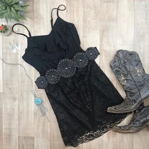 Xhilaration black dress size small